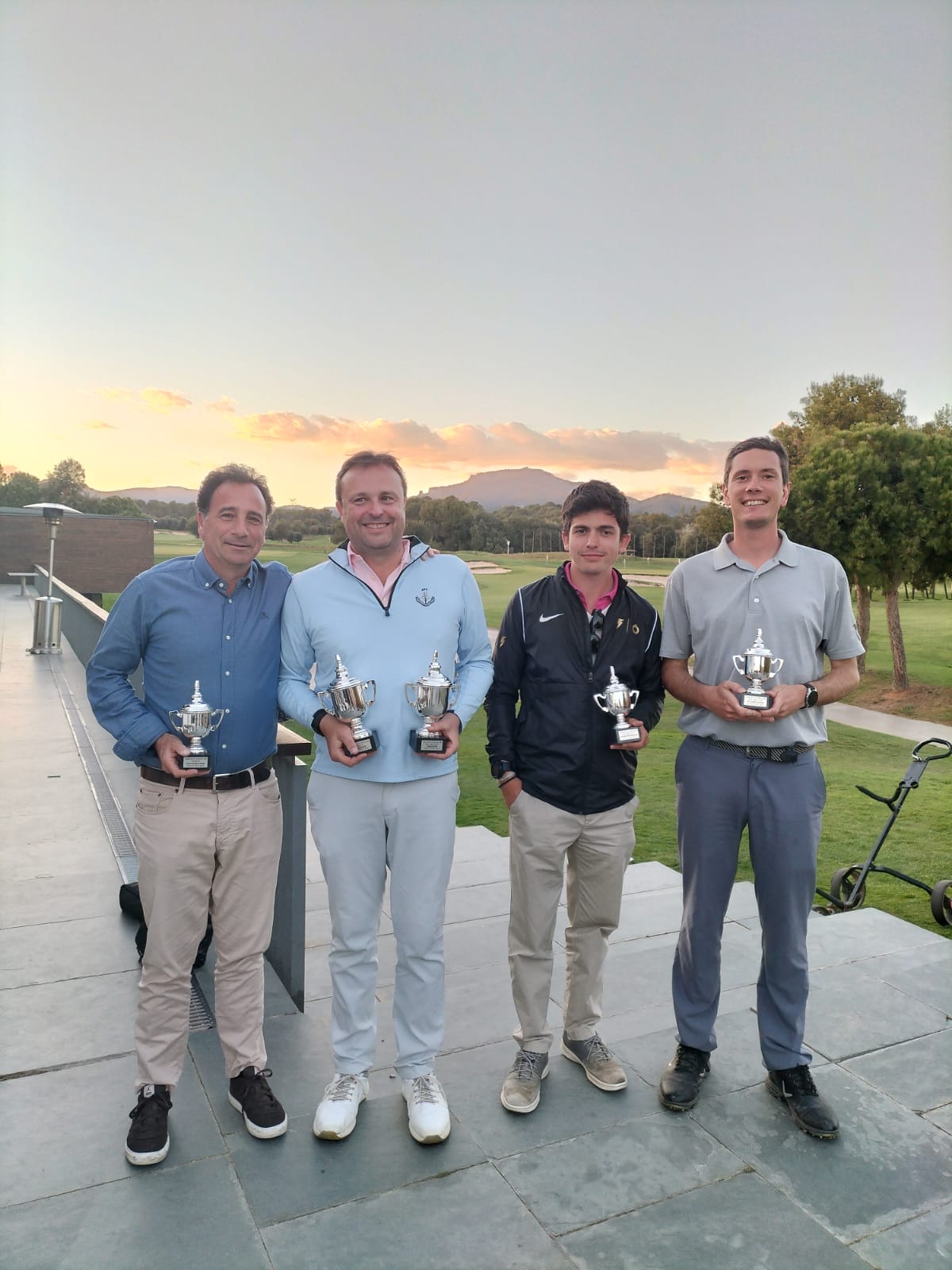 REAL CLUB DE GOLF EL PRAT OF BARCELONA KICKS THE SEASON OFF WITH